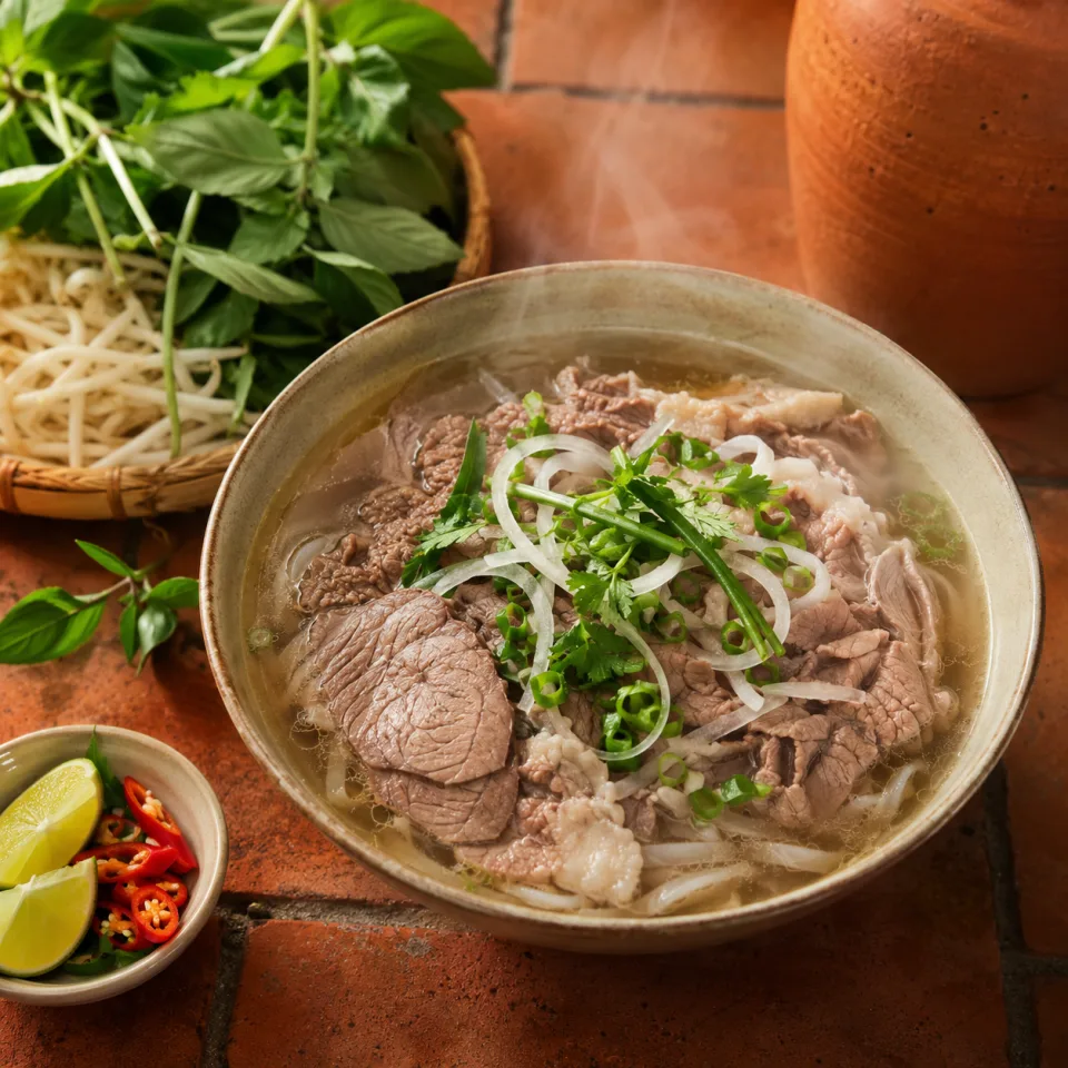 Bếp đang nấu